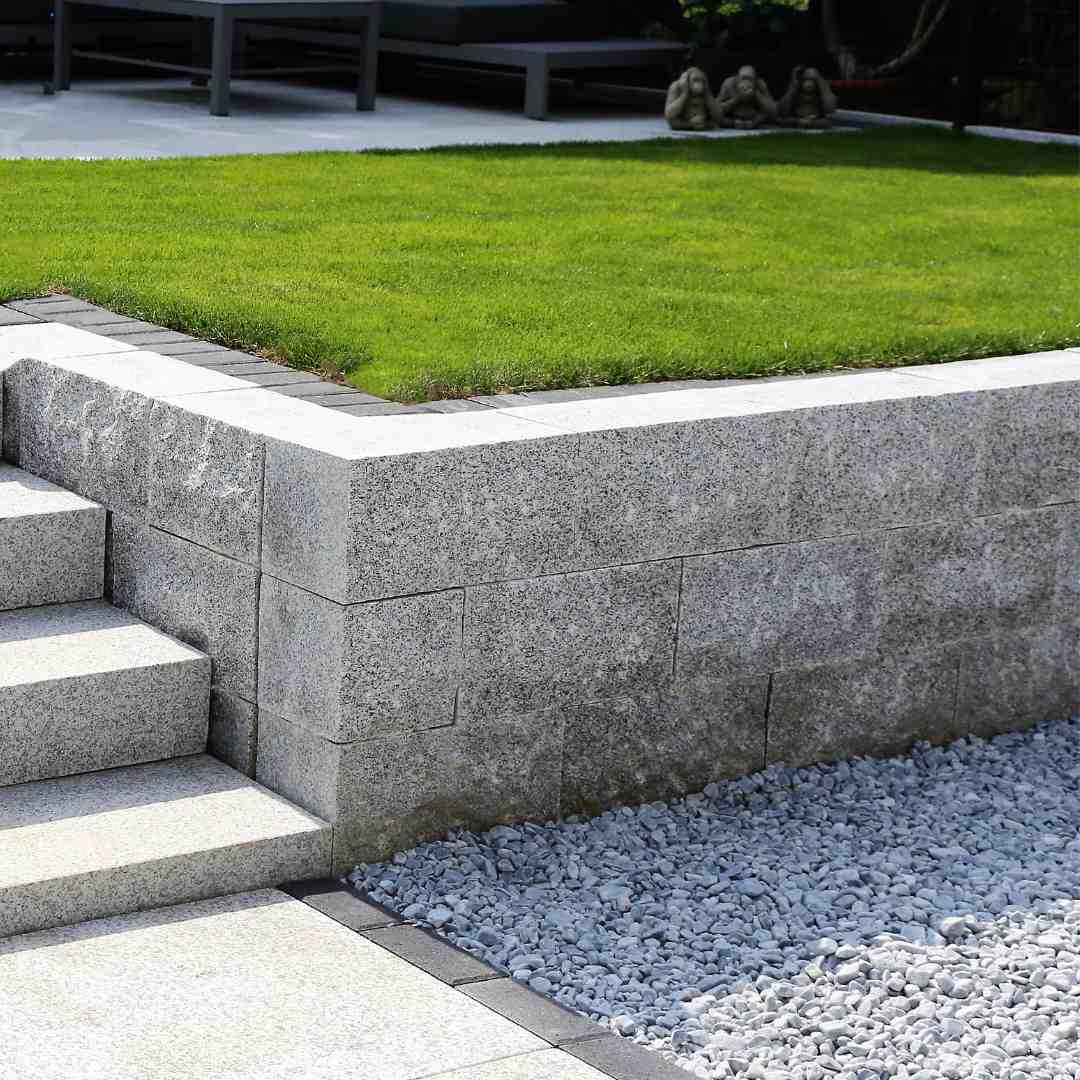 Retaining wall construction West Lothian