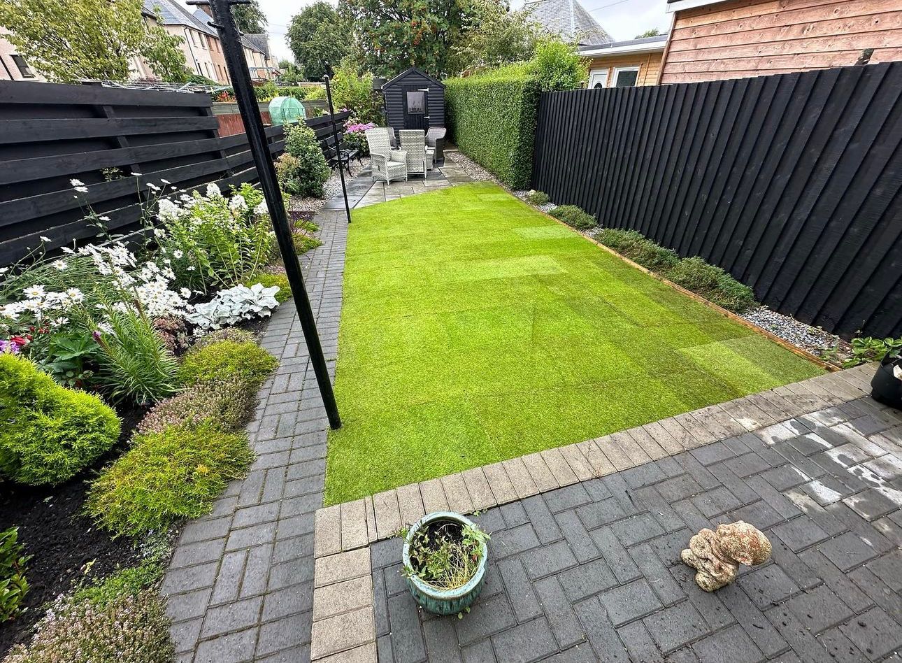 Artificial and natural turf installation West Lothian